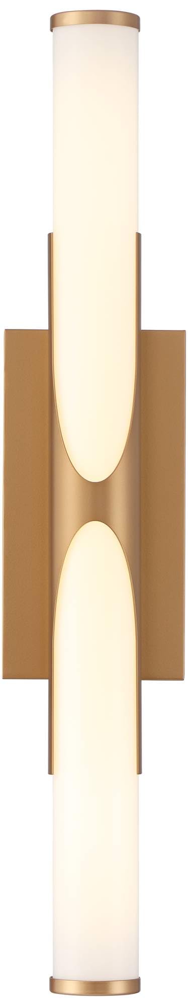 Possini Euro Oyama 24 3/4" Wide Gold LED Bath Light