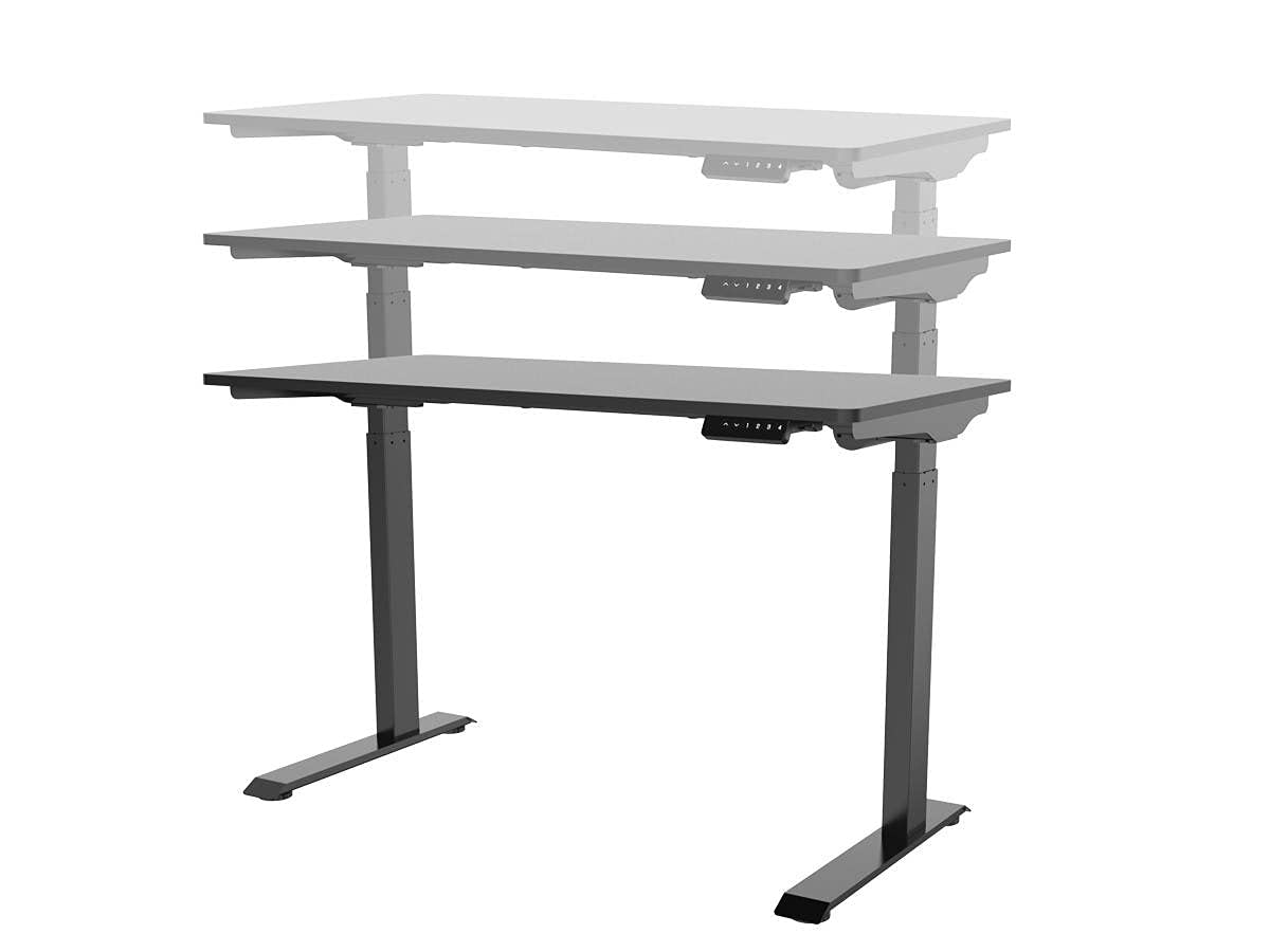 Electric Single Motor Sit-Stand Complete Desk Table - Height Adjustable