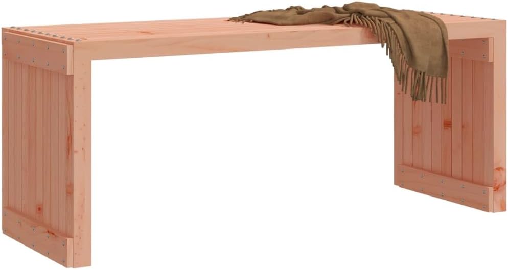 Extendable Patio Bench in Natural Douglas Brown