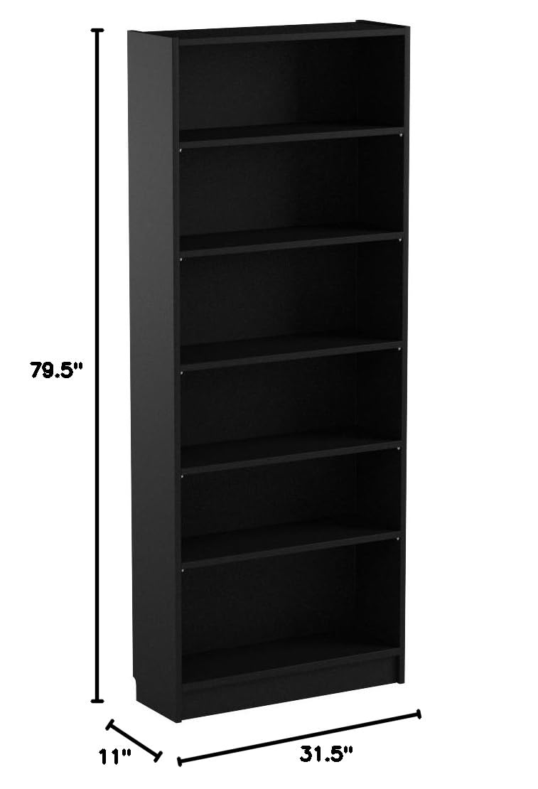 billy book case, Black Brown