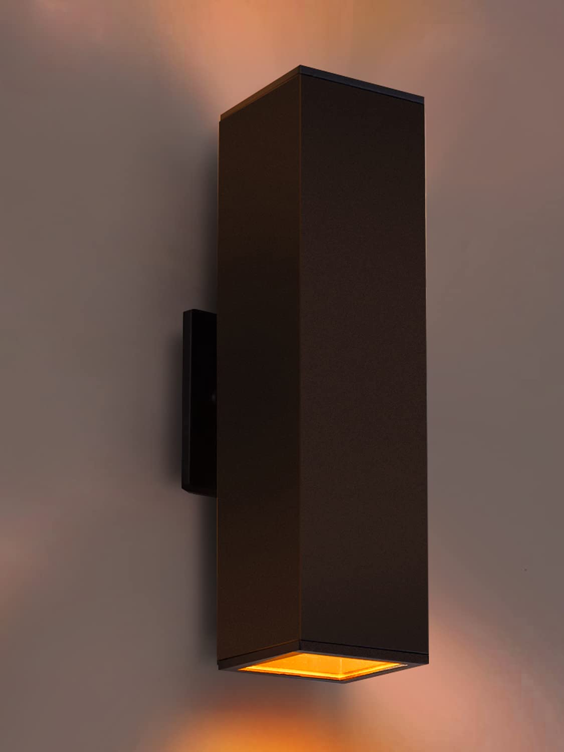 Dusk to Dawn Outdoor Sconces, Patio Wall Light Fixture, Oil Bronze Porch Lights