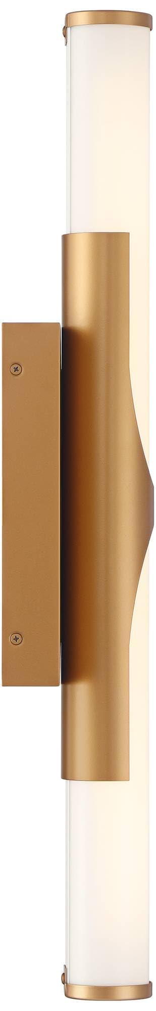 Possini Euro Oyama 24 3/4" Wide Gold LED Bath Light