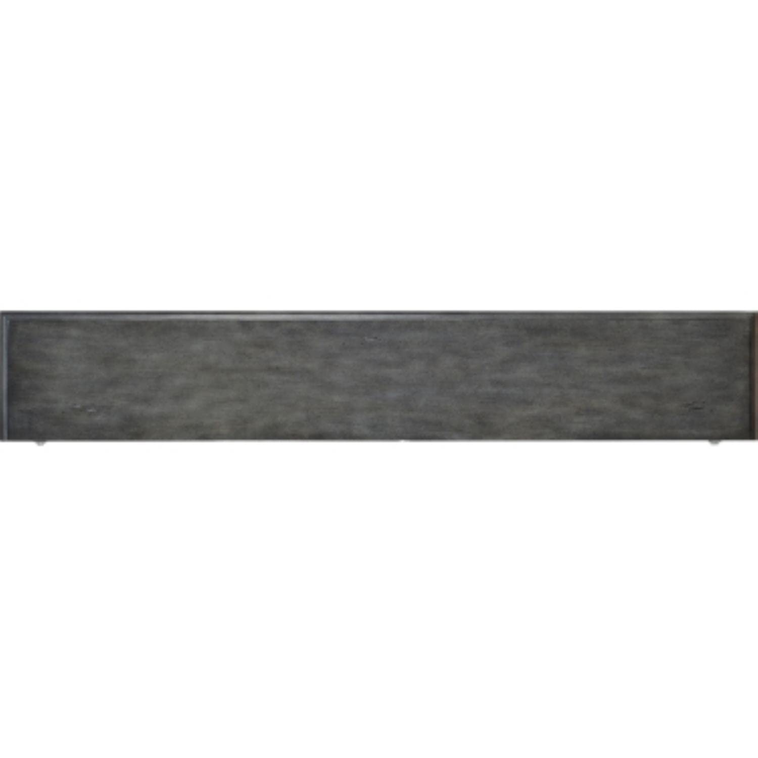 Linon Sadie Long Wood Console Table in Gray