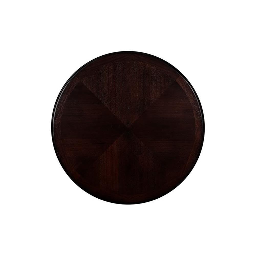 Furniture Gia 5-Piece Round Counter Height Dining Set with 1 Dining Table and 4 Chairs, 42-