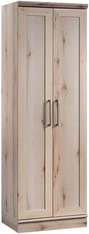 HomePlus Two Door Storage Cabinet/Pantry Cabinet, Pacific Maple Finish
