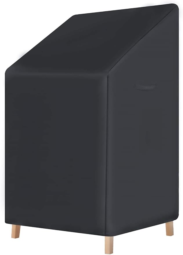 High Back Patio Chair Cover, Stackable Outdoor Covers