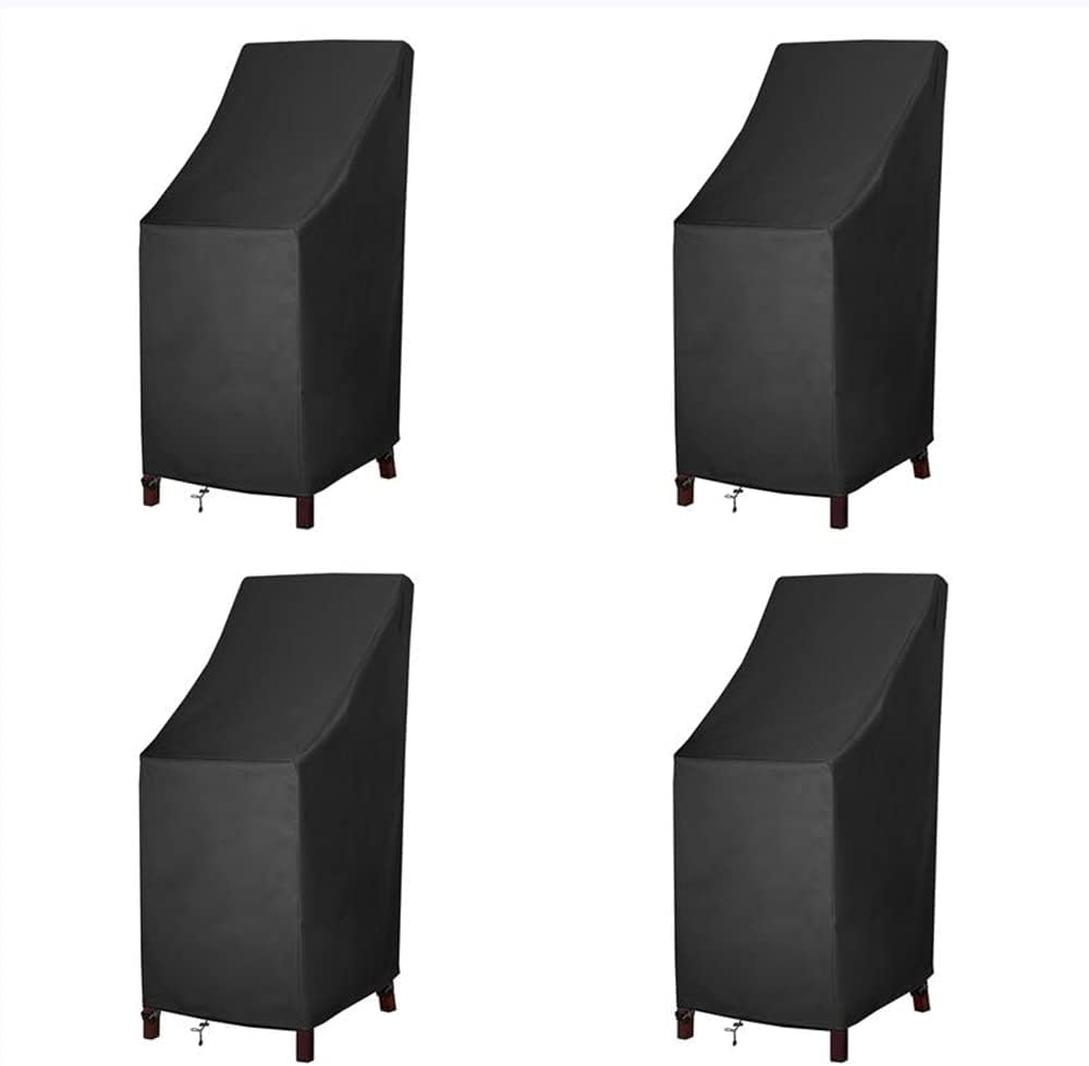 High Back Patio Chair Cover, Stackable Outdoor Covers