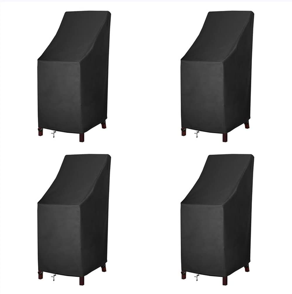 High Back Patio Chair Cover, Stackable Outdoor Covers