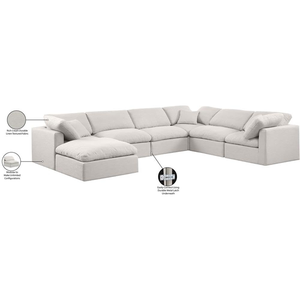 Sec7A Indulge Collection Modern | Contemporary Modular Sectional