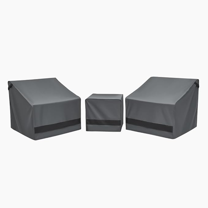 Patio Furniture Covers Set, 3 Piece Outdoor Furniture Cover Waterproof