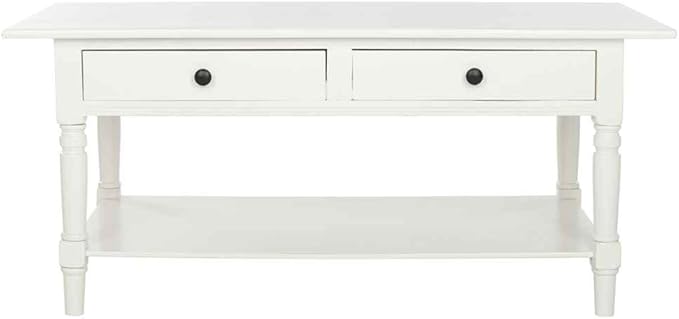 American Homes Collection Boris Dark Cherry Coffee Table