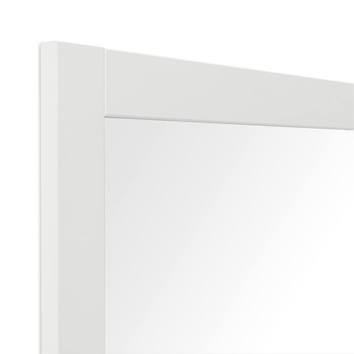 Wall Mirror, S01, 70 x 50, White, Made in Italy
