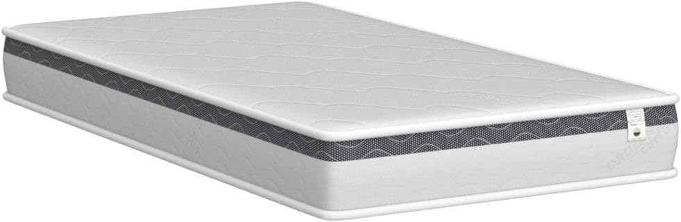 Twin Size Mattress - 10 Inch Cool Memory Foam & Spring Hybrid Mattress