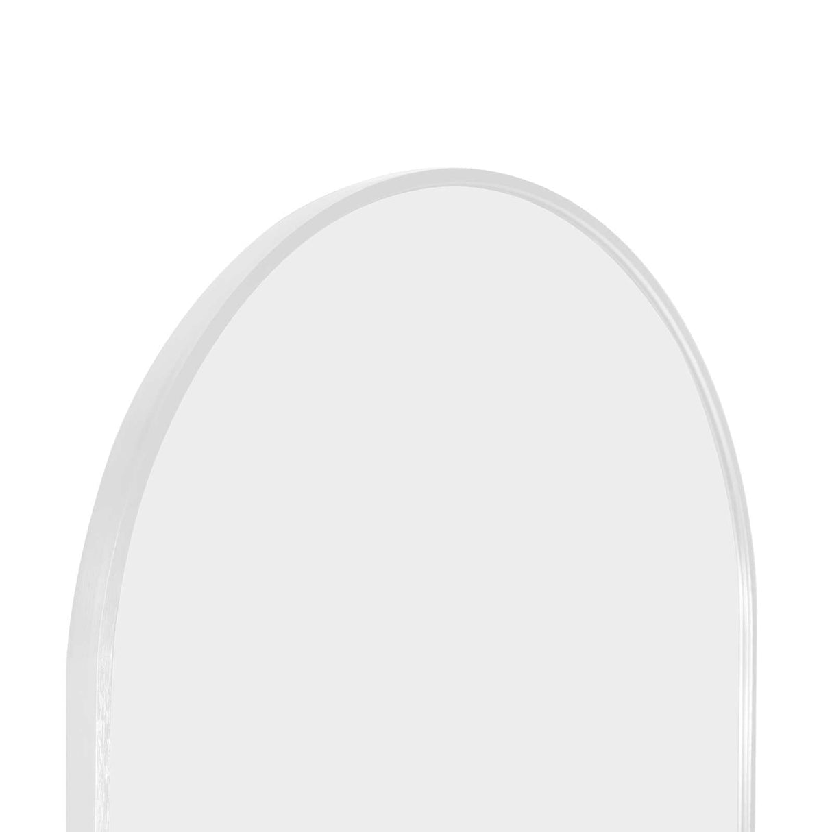 Arched Metal Frame Full Length Floor Mirror