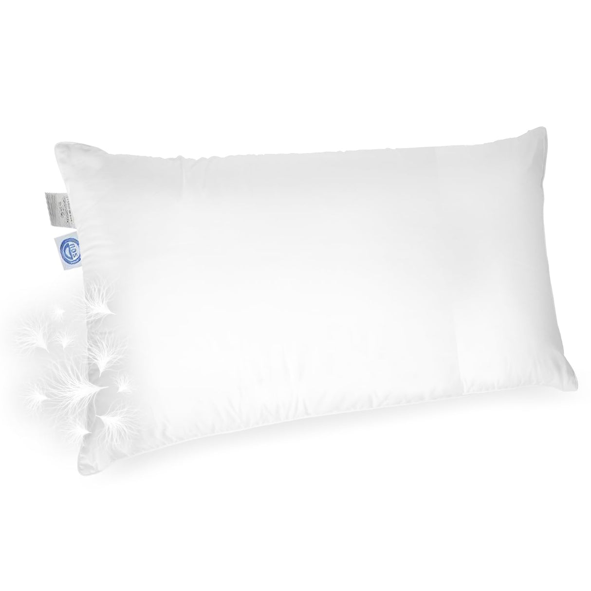 Elite Premium Down Pillow - King Size Medium - Single Pack
