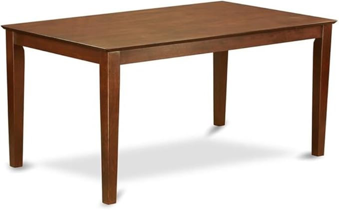 CAT-OAK-S Capri Kitchen Table - a Rectangle Dining Table Top with Sturdy Legs, 36x60 Inch