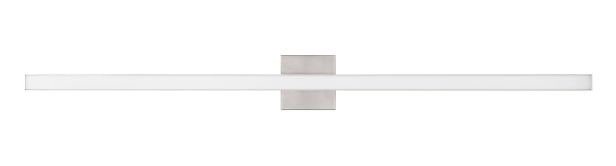 10148BNK-LED Trim Vanity, Integrated LED, Brushed Polished Nickel
