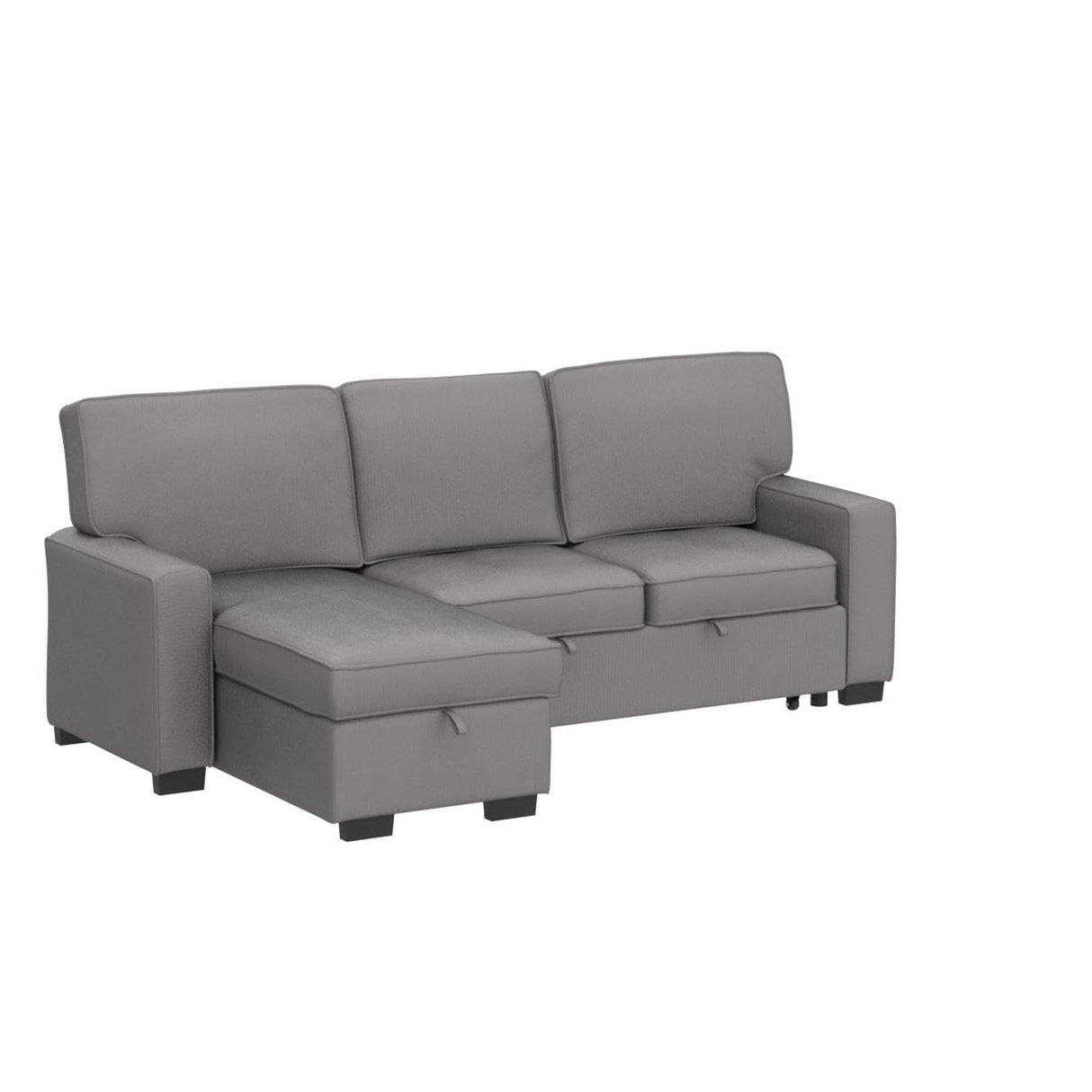 Convertible Sleeper Sofa 3 in 1, L Shaped Sleeper Sofa