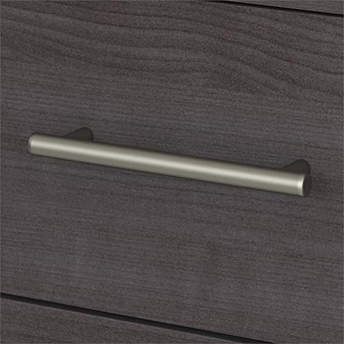 UrbanPro Transitional 60W L-Shaped Desk with Hutch in Storm Gray