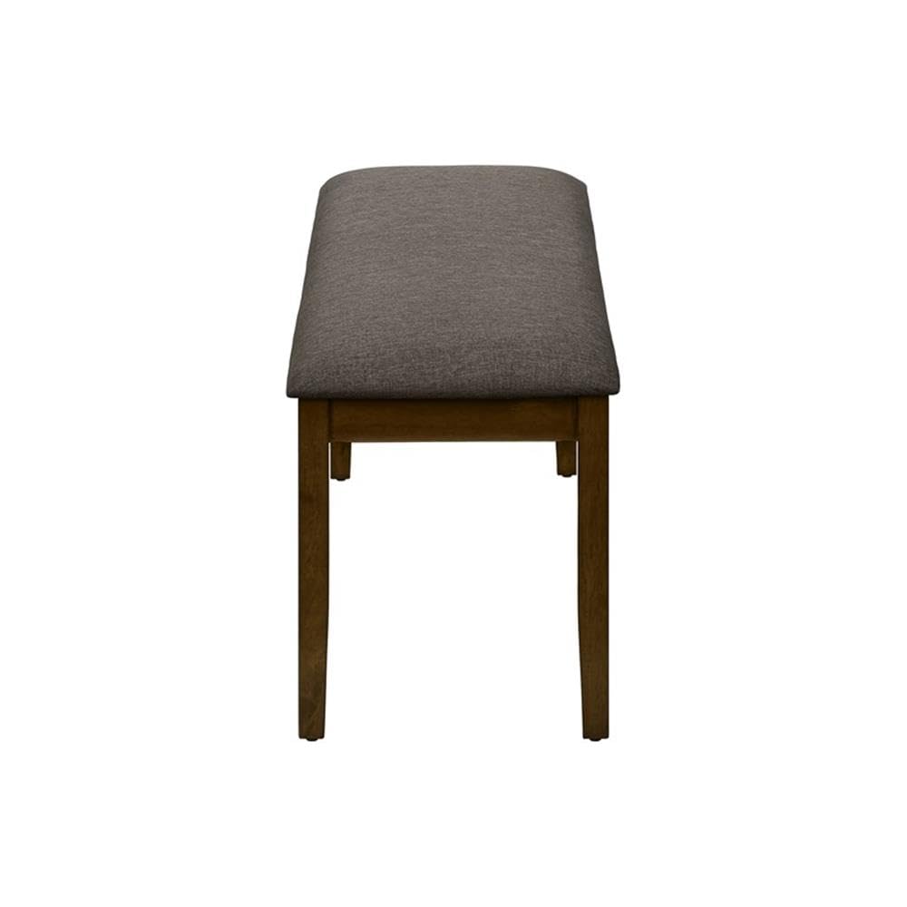 Rectangular, Upholstered, Wood, Dining Room Bench
