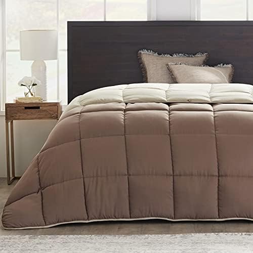 1 Piece Fluffy Down Alternative Comforter Full Lightweight Cooling Beautiful Modern