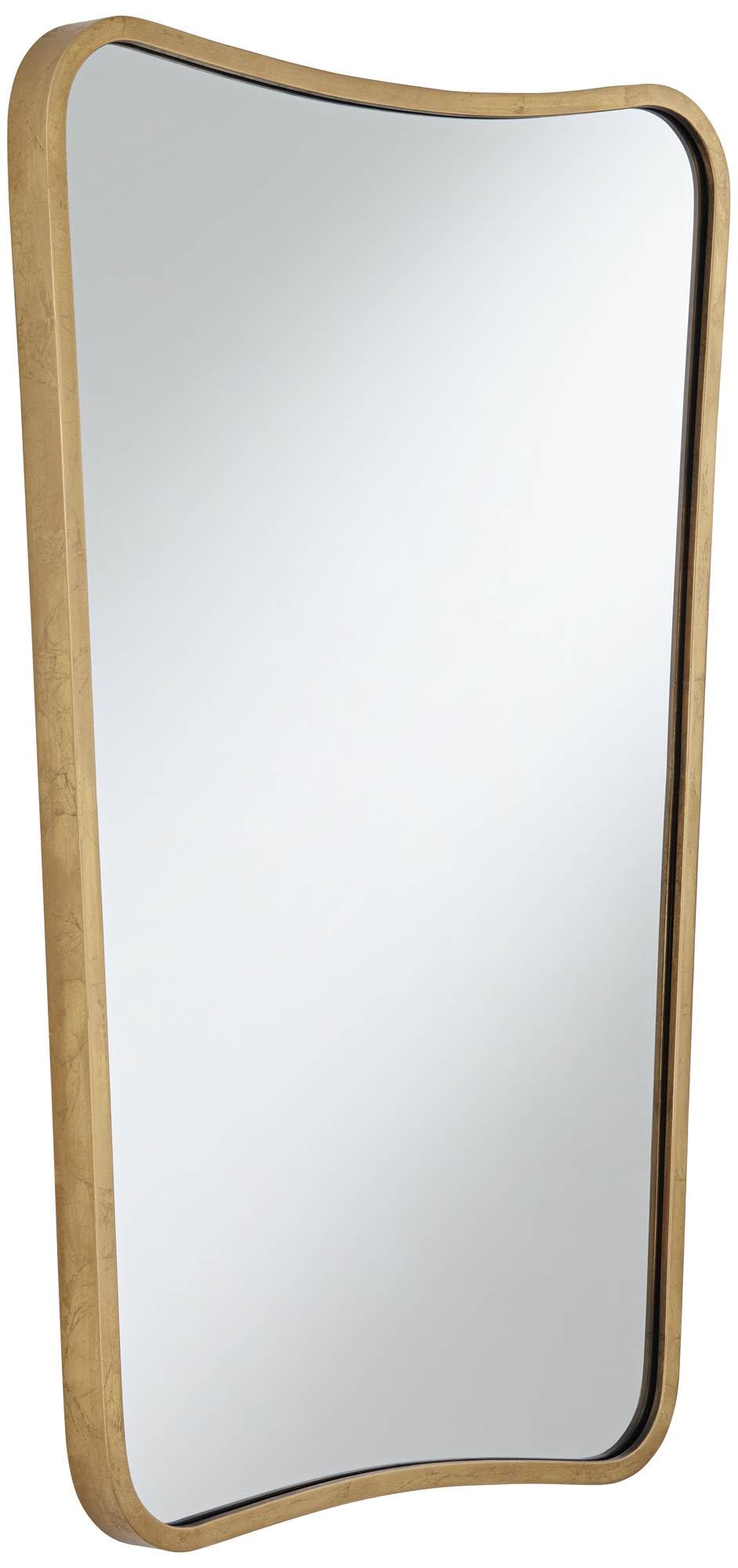Segundo Metal Brass 22" x 34" Wall Mirror