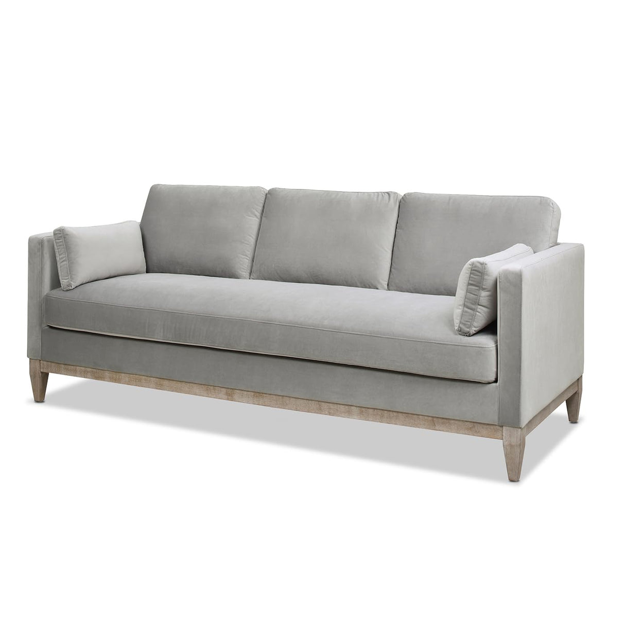 Knox 84" Modern Farmhouse Velvet Living Room Sofa Couch