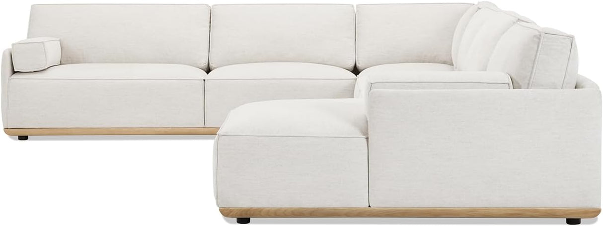 Home Destin 164" 5pc Modular RAF U-Shaped Chaise Sectional