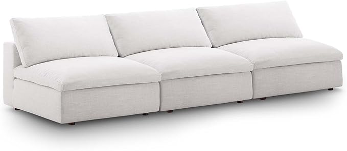 Commix Down Filled Overstuffed 3 Piece Sectional Sofa Set