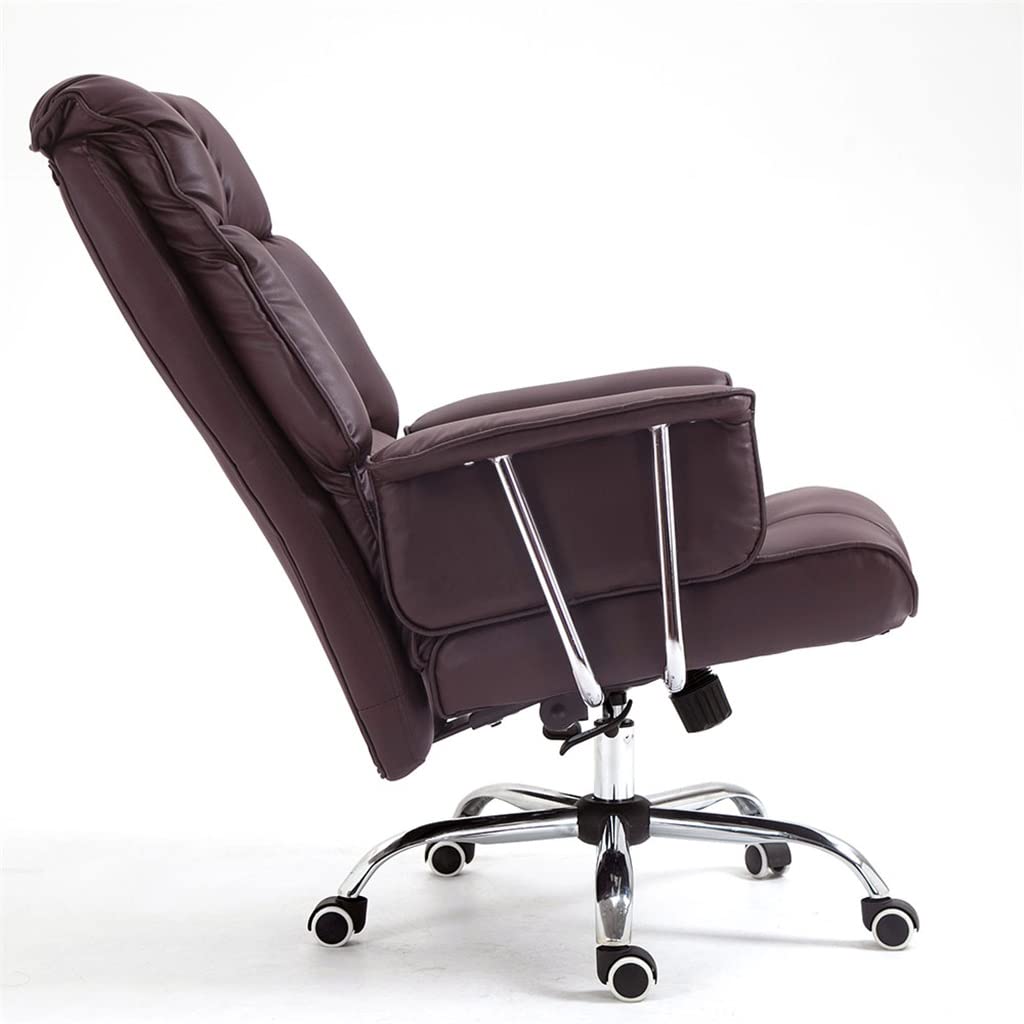 Work Chair Office Chair Computer Chair Soft and Comfortable Furniture European Seat for Cafe Home Chair for Gift, Purple