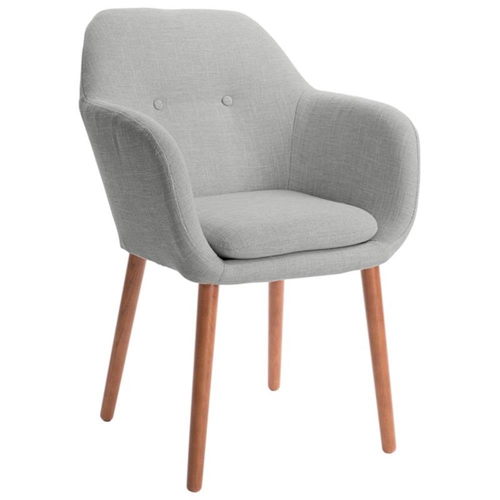 Roux Arm Accent Chair, French Gray