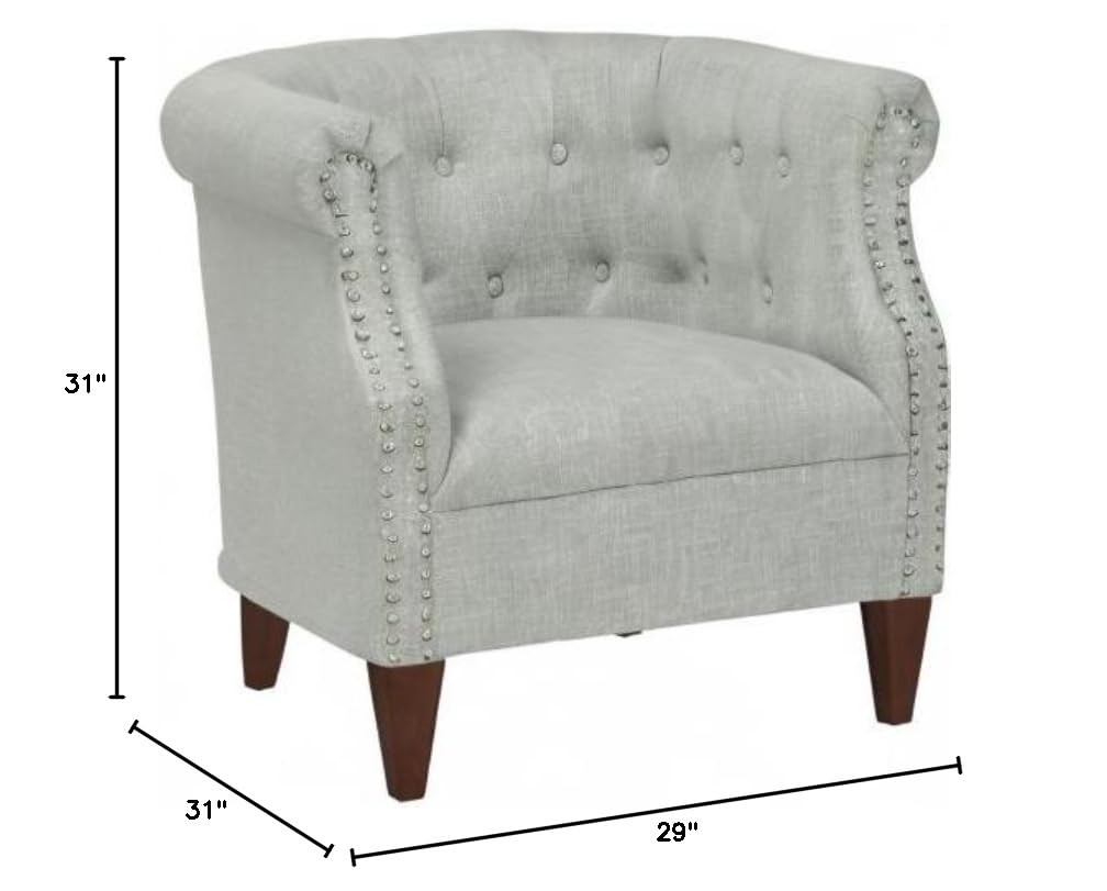 Brown Armchair, Seamist