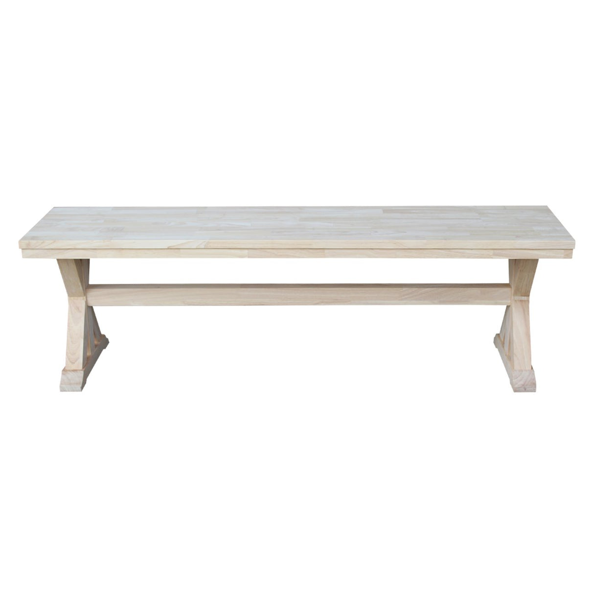 IC International Concepts International Concepts Canyon, Unfinished Bench, 60"