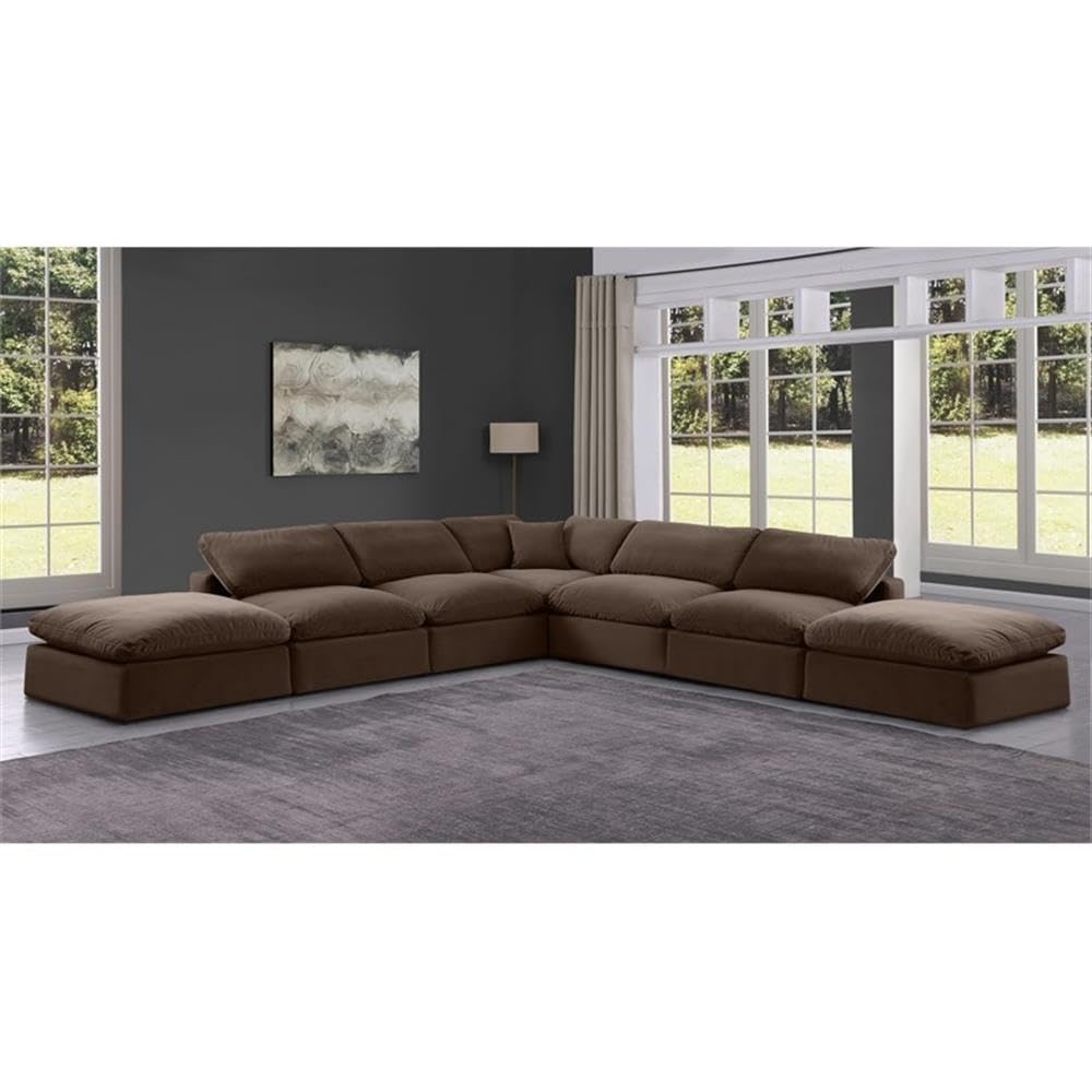 Comfy Collection Modern | Contemporary Upholstered Modular Sectional