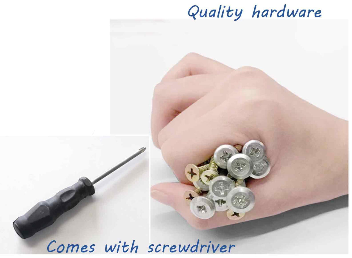 JXCAA Wall Ladder White Small Computer Desk Tall Bookcase Bookshelf Storage, Desktop Bookshelf Organizer, Thickened Steel Frame, with Installation Tools, 3 Layers, 55 X 32 X 90 Cm