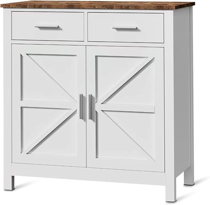 Coffee Bar Cabinet,Sideboard, Comes with Two Drawers and Two Doors