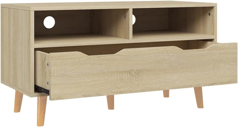 Modern AV Cabinet Media Storage Cabinet Audio Video Media Stand Cabinet