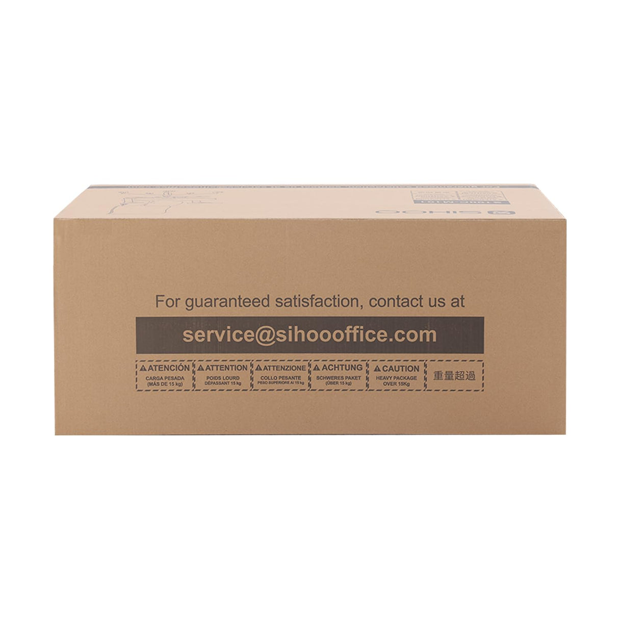 Office Chair - with Dual Dynamic Lumbar Support, 5-Level Adjustable Backrest, 4D