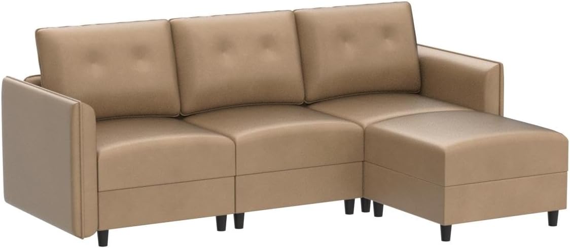 Modular Sectional Sofa, Convertible L Shaped Couch