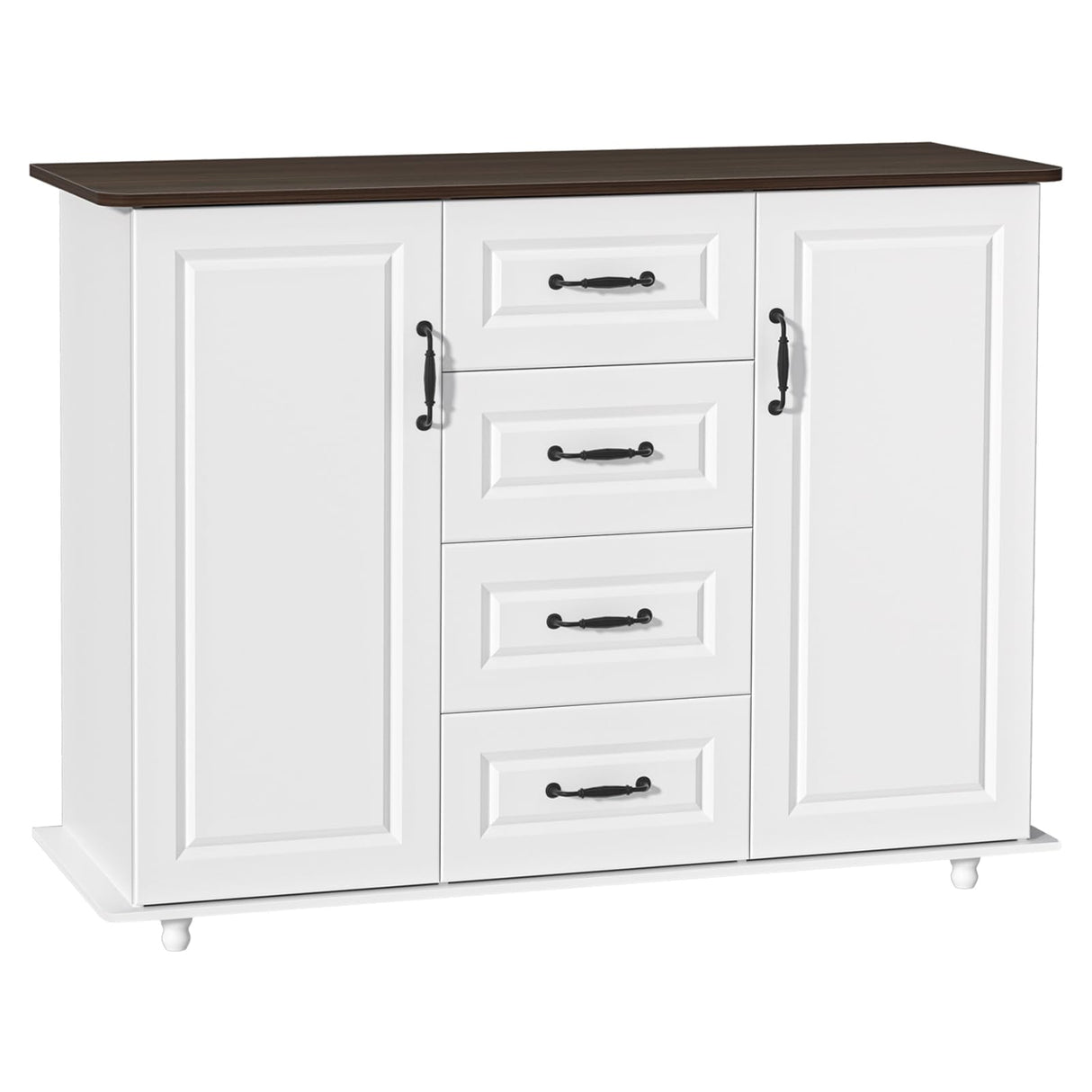 Cabinet, Kitchen Buffet Storage Cabinet, 47" Large Sideboard Buffet Storage Cabinet