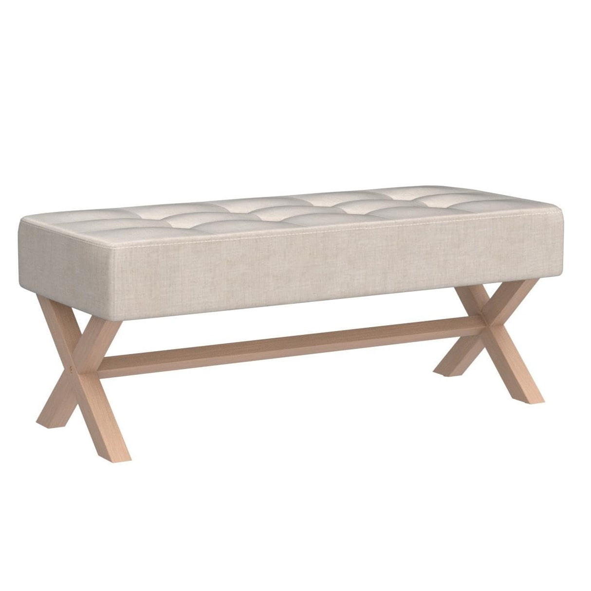 35-inch Entryway Bench, Upholstered End of Bed Bench