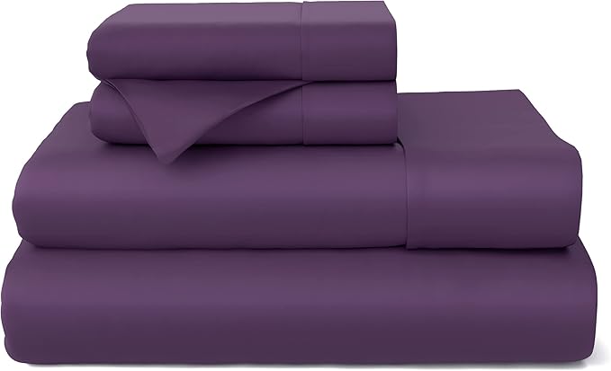 100% Rayon Derived from Bamboo Bed Sheet Set