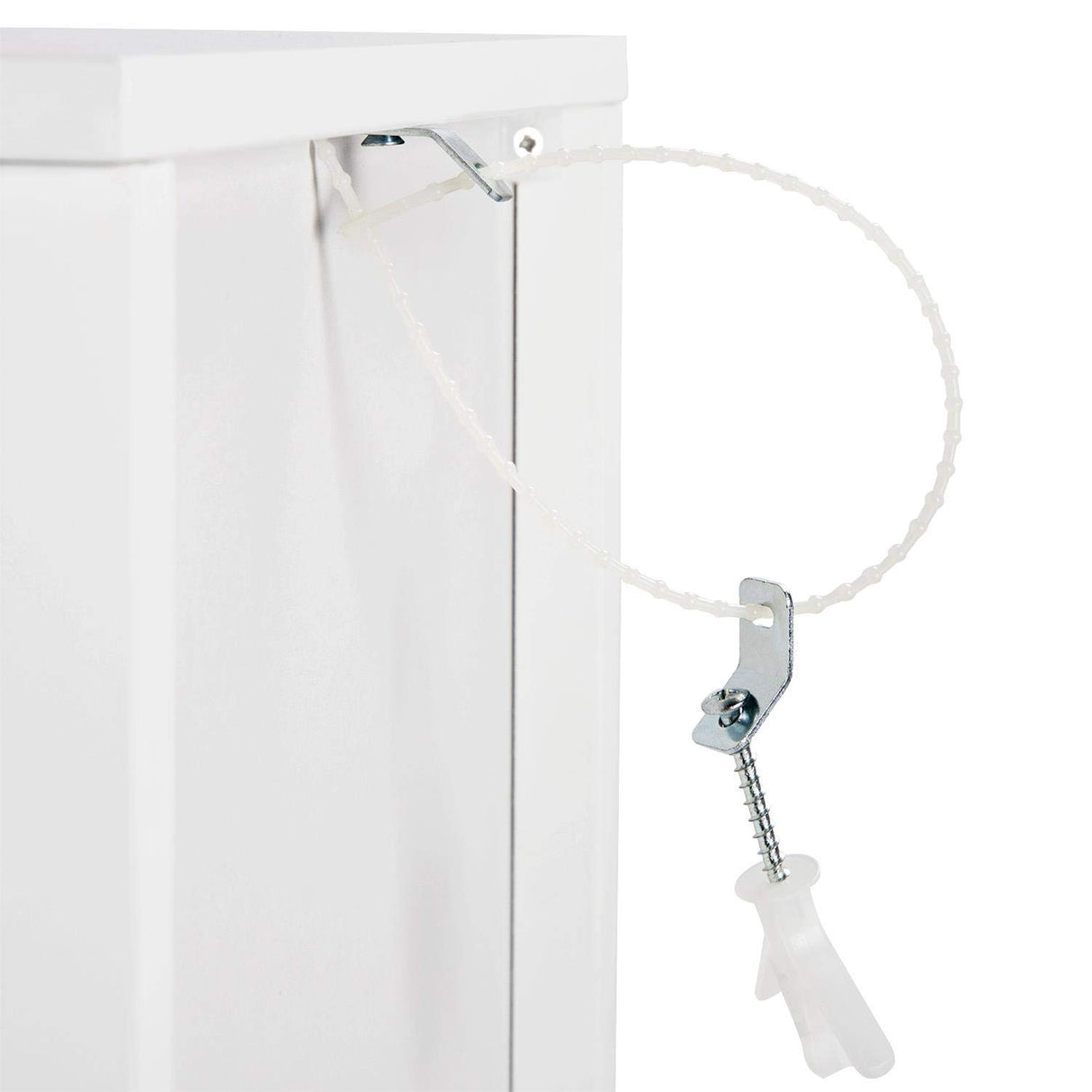 Floor Cabinet, Wooden Storage Cabinet with 2 Drawers, Multifunctional Side Organizer