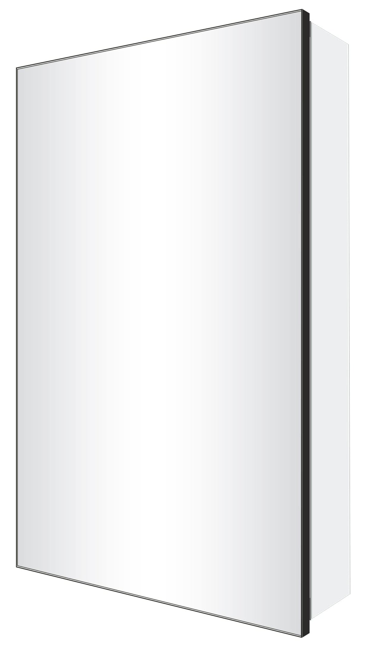 Bathroom Medicine Cabinet 22x30 Inches Recess or Surface Mount Mirror Cabinet