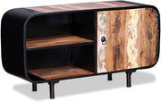 Modern AV Cabinet Media Storage Cabinet Audio Video Media Stand Cabinet