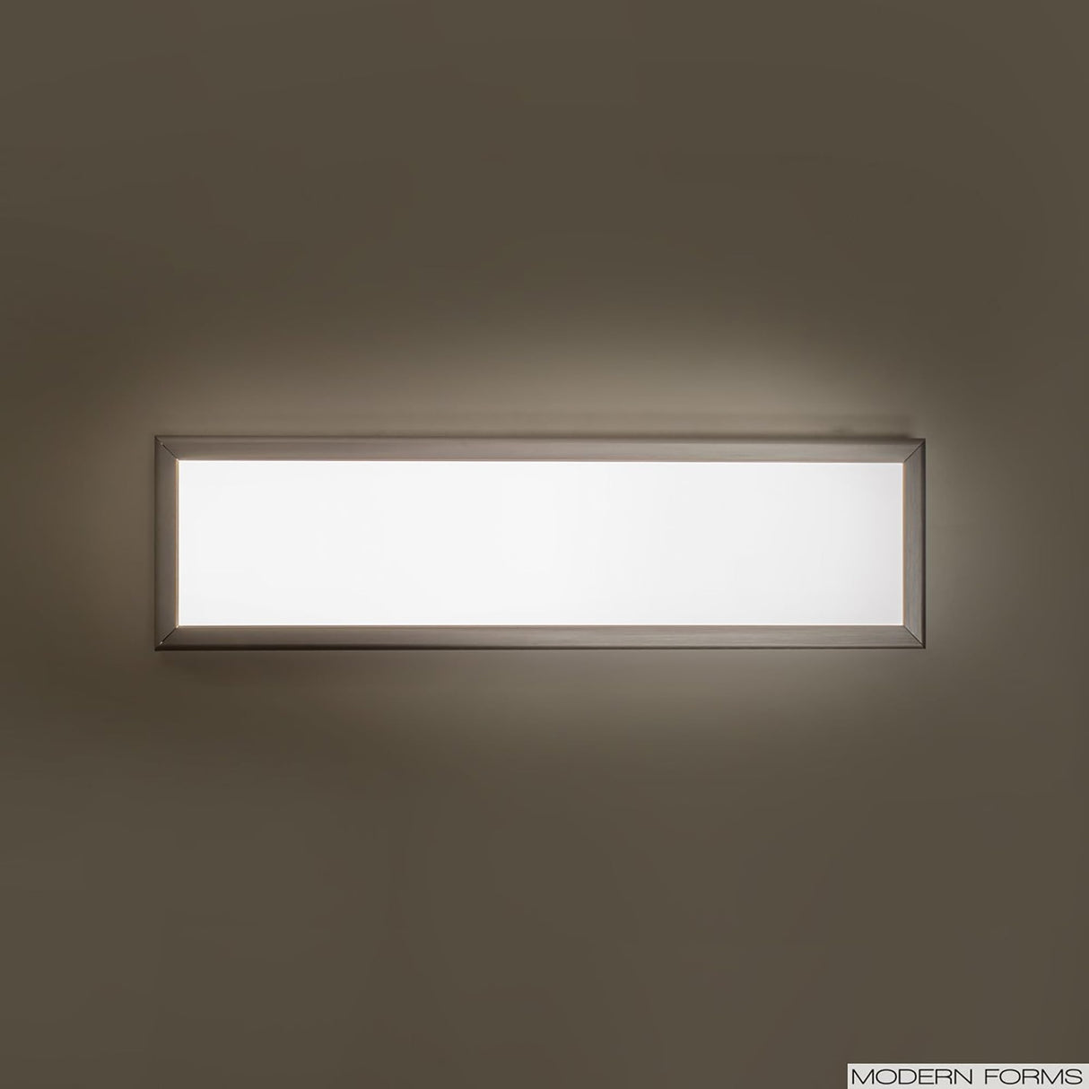 Neo 24in LED Bathroom Vanity or Wall Light 3000K in Brushed Aluminum