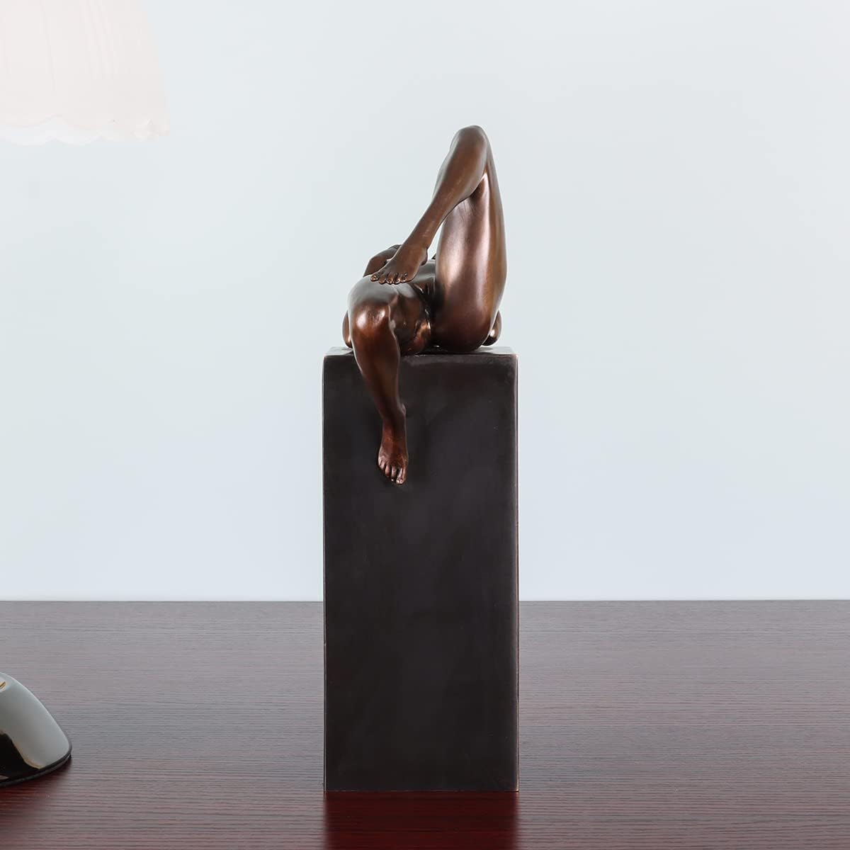 Bronze Reclining Sexy Nude Adult Female Statue Figurine Erotic Naked Woman Sculpture Art Collection