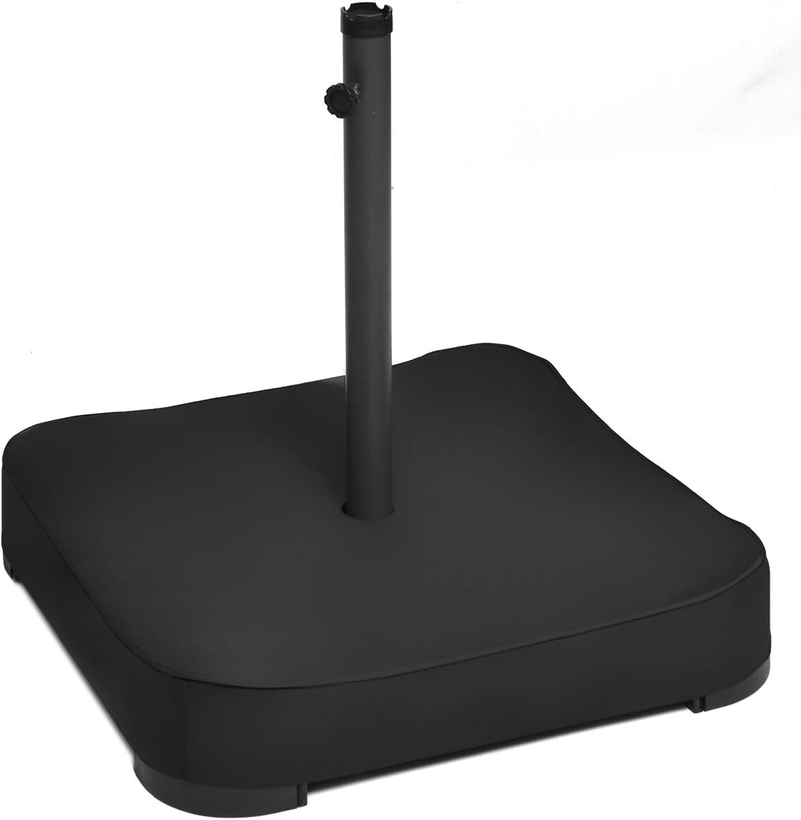 Tangkula Patio Umbrella Base, 220 lbs Heavy Duty Sand Filled Weighted Umbrella Stand with 2 Sandbags, All Weather Oxford Cover, for Poles up to 1.9 inches, for 15 ft Large Market Table Pool Umbrella