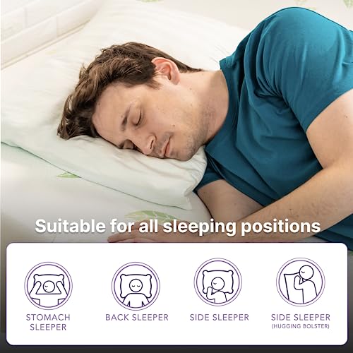 Twin XL Size Mattress, 6 Inch Anula Green Tea Infused Memory Foam Mattress