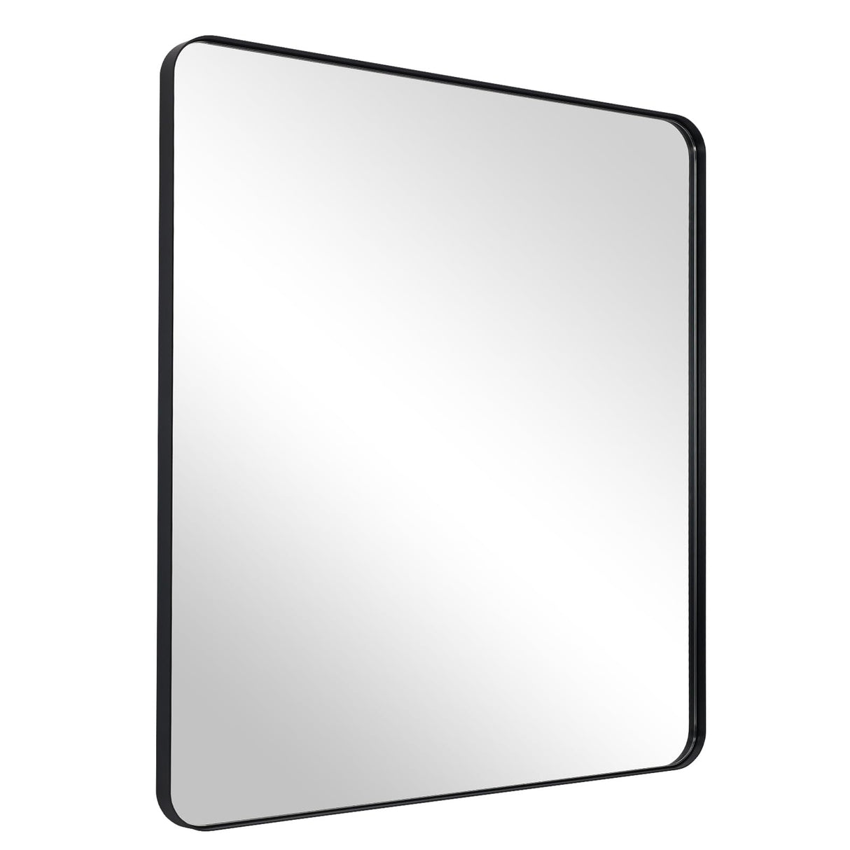 Black Bathroom Mirror, Bathroom Vanity Wall Mounted Mirror